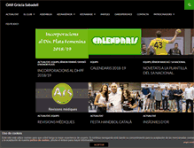Tablet Screenshot of oargracia.cat